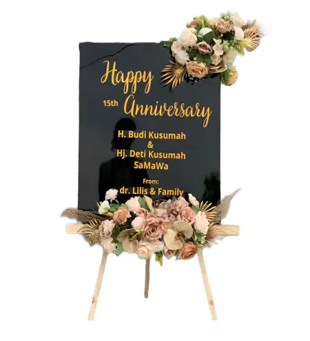 Papan Bunga Akrilik Talang Jauh